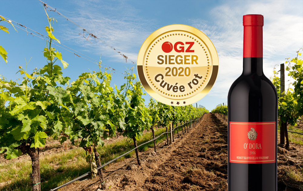 ÖGZ -Sieger Cuvée Rot: Klosterkeller Siegendorf O’Dora 2016